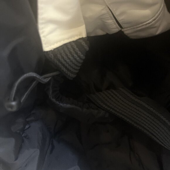 ROXY Puffer Hooded Winter Jacket White Youth Size Medium M Girl - Picture 8 of 16